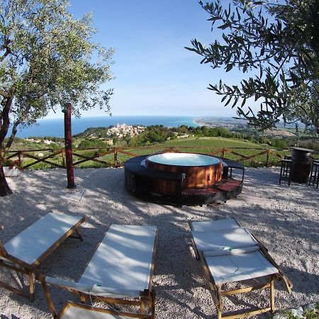Ferienwohnung La Terrazza Del Conero Monolocale Sirolo Exterior foto